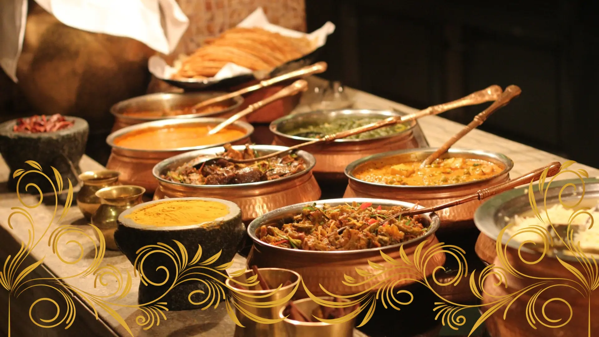 Indian cuisine background